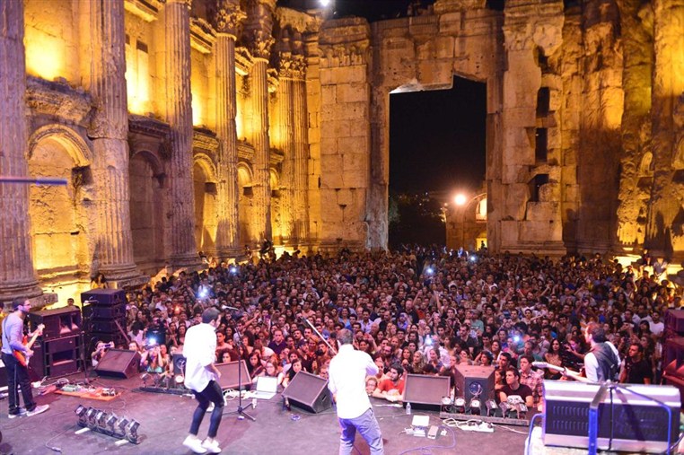 MASHROU LEILA at Baalbeck FESTIVAL
